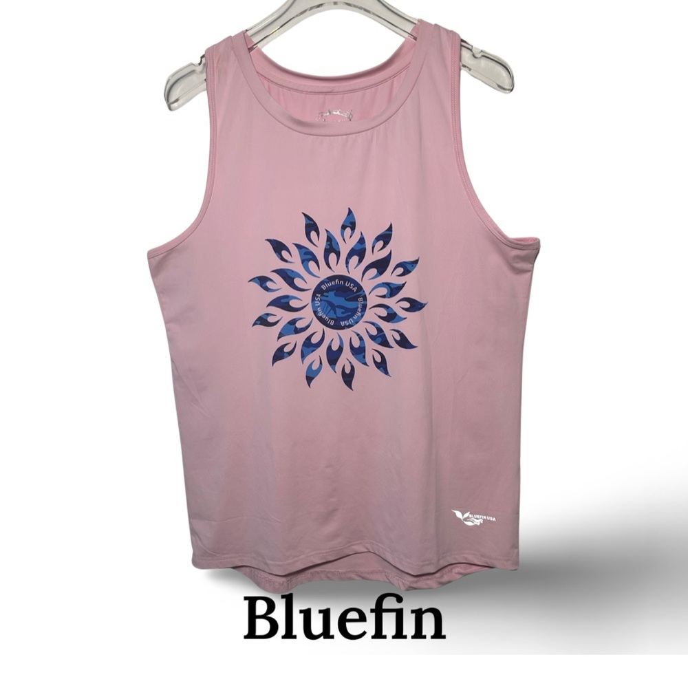 🐟Bluefin USA Pink Tank from Maverick's‎ Costa Rica- EUC - Worn Once
